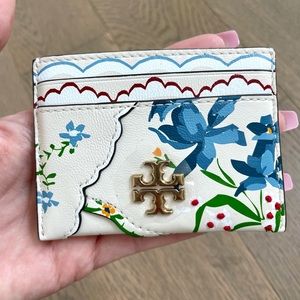 Tory Burch NWT pretty summer card case